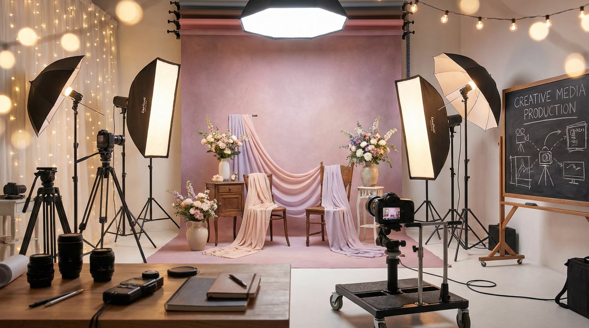 四虎传媒-创意写真摄影传媒演示